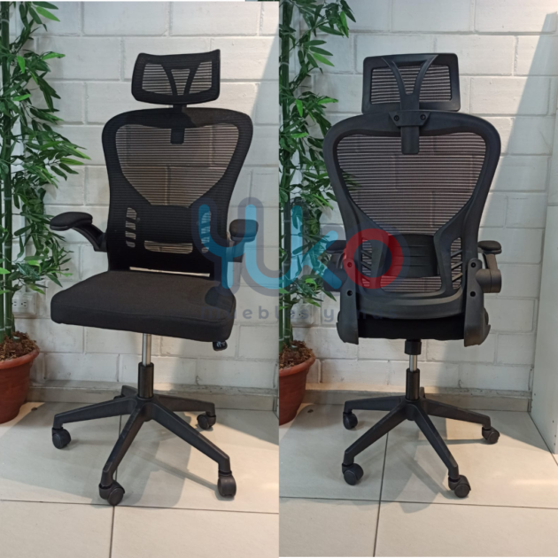 Silla de Oficina Premium en Negro - Ergonomía y Estilo | $90