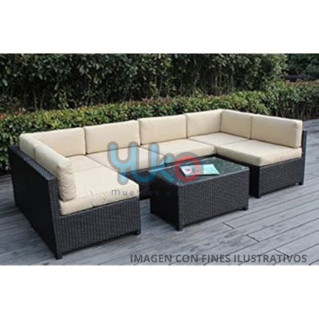 Juego de jardin 7 piezas