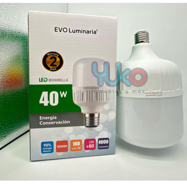 Bombillo LED 40W EVO LUMINARIA