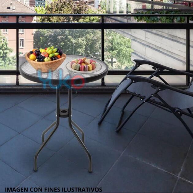 Mesa Auxiliar Redonda