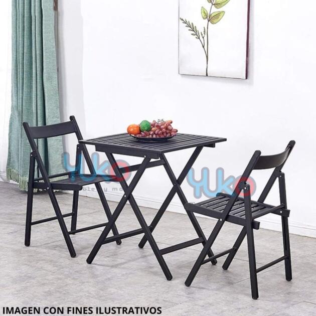 Juego de 3 piezas plegables