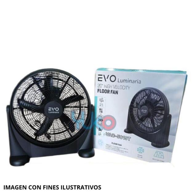 Ventilador de piso EVOLUMINARIA
