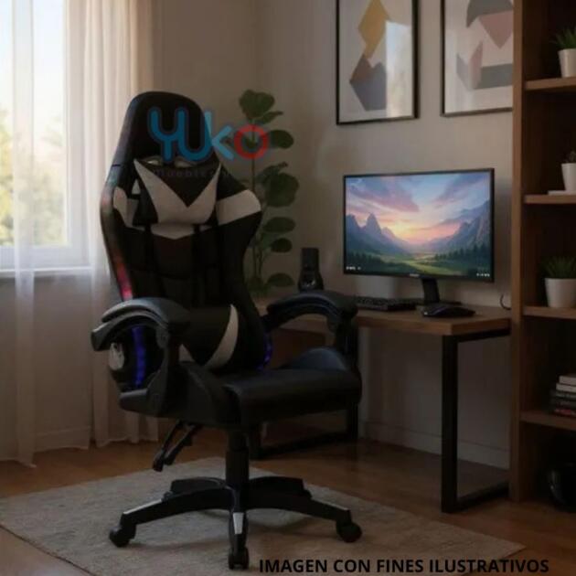Silla Gaming con Luz LED