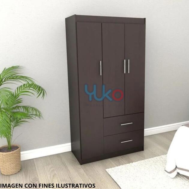 Closet de 3 puertas