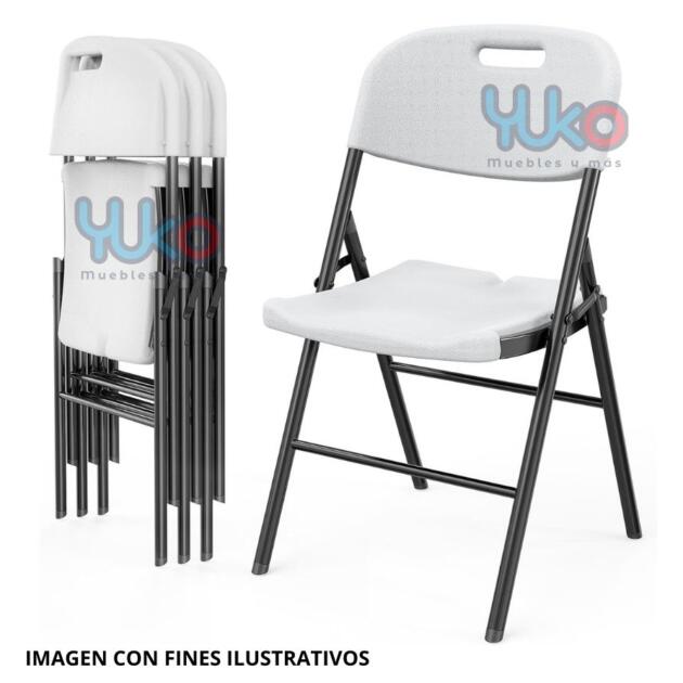 Silla Plegable de Plástico Reforzado