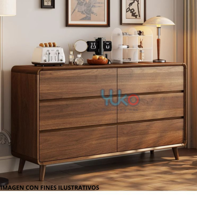 Gavetero Premium Walnut