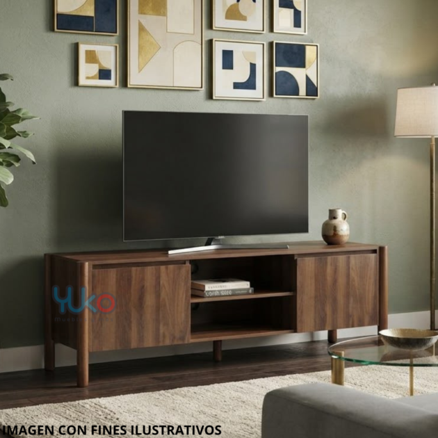 Mesa de TV Elegance Nogal